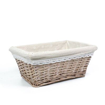 MEIEM Handmade Woven Wicker Storage basket with LinerStorage containersHome Storage Bins for Toys laundry clothing Sundries Neat
MEIEM Handmade Woven Wicker Storage basket with LinerStorage containersHome Storage Bins for Toys laundry clothing Sundries Neat