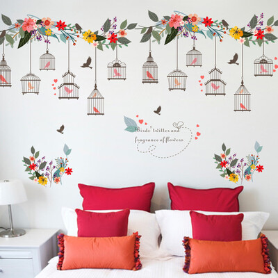 Birdcage Flower Decorative Wall Stickers Art Wall Stickers Kid Room Bedroom Wallpaper
Birdcage Flower Decorative Wall Stickers Art Wall Stickers Kid Room Bedroom Wallpaper