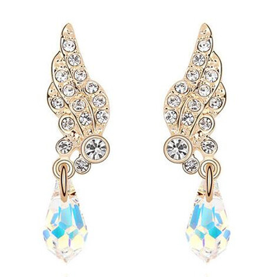 High Quality Drop Earrings Made with Crystal from Austrian Elements Women Pendientes for Wedding Party Jewelry 6805
High Quality Drop Earrings Made with Crystal from Austrian Elements Women Pendientes for Wedding Party Jewelry 6805