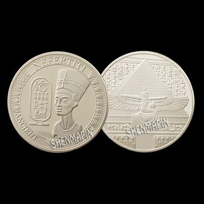 Ancient Egypt Sphinx&pharaoh Commemorative coins pyramidcoins religious beliefs souvenir home decoration collection gifts
Ancient Egypt Sphinx&pharaoh Commemorative coins pyramidcoins religious beliefs souvenir home decoration collection gifts