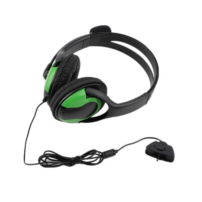 Wired Headset Headphone Earphone Microphone for Gaming PC Chat XBOX360 S2 Black & Green
Wired Headset Headphone Earphone Microphone for Gaming PC Chat XBOX360 S2 Black & Green