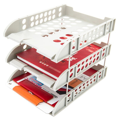 Jinlongxing Glosen stable three-layer file tray table file rack information finishing file box student desk storage file basket bar gray C2117
Jinlongxing Glosen stable three-layer file tray table file rack information finishing file box student desk storage file basket bar gray C2117