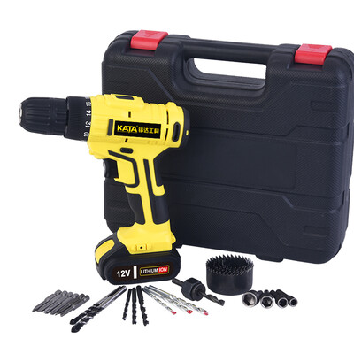 KATA 12V lithium drill charging drill hand drill set electric screwdriver electric screwdriver multi-function electric batch KT89
KATA 12V lithium drill charging drill hand drill set electric screwdriver electric screwdriver multi-function electric batch KT89