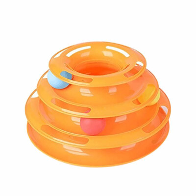 Funny Kitten Toy Three-Layer Decompression Ball Intelligence Training Cat Toy Interesting Triple Play Disc for Pet
Funny Kitten Toy Three-Layer Decompression Ball Intelligence Training Cat Toy Interesting Triple Play Disc for Pet