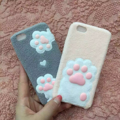 Fashion Phone Case Lovely Soft 3D Cartoon Plush Lint Cat Claw Print Phone Case Cover For Apple iPhone 6 6s 6plus 6s plus
Fashion Phone Case Lovely Soft 3D Cartoon Plush Lint Cat Claw Print Phone Case Cover For Apple iPhone 6 6s 6plus 6s plus