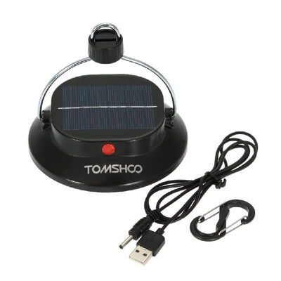 TOMSHOO 200LM 12LED 3 Mode Outdoor Indoor Portable Camping Lamp Tent Campsite Hanging Lamp Rechargeable Battery Powered by Solar
TOMSHOO 200LM 12LED 3 Mode Outdoor Indoor Portable Camping Lamp Tent Campsite Hanging Lamp Rechargeable Battery Powered by Solar