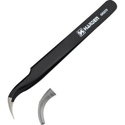 Handen Harden anti-static tweezers stainless steel tweezers precision elbow holding tool 660213
Handen Harden anti-static tweezers stainless steel tweezers precision elbow holding tool 660213