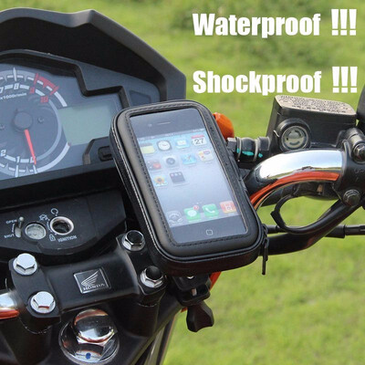 Motorcycle Phone Holder Mobile Phone Stand Support for iPhone 4 5S 6 Plus GPS Bike Holder with Waterproof Bag soporte movil moto
Motorcycle Phone Holder Mobile Phone Stand Support for iPhone 4 5S 6 Plus GPS Bike Holder with Waterproof Bag soporte movil moto