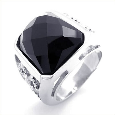 Hpolw new style 925 sterling silver fine Fashion silver Hollow Unisex Engagement black crystal Ring
Hpolw new style 925 sterling silver fine Fashion silver Hollow Unisex Engagement black crystal Ring