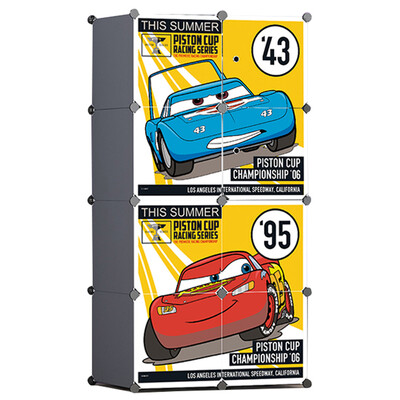 Disney DISNEY McQueen storage cabinet simple wardrobe various optional 8 door 6 grid 1 hanging standard resin plastic wardrobe adult baby child combination locker
Disney DISNEY McQueen storage cabinet simple wardrobe various optional 8 door 6 grid 1 hanging standard resin plastic wardrobe adult baby child combination locker