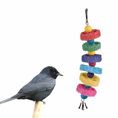 Parrot Toys Hanging Chew Bite Swing Foraging Toys with Bell for Bird Cage Accessories Towel Gourd
Parrot Toys Hanging Chew Bite Swing Foraging Toys with Bell for Bird Cage Accessories Towel Gourd