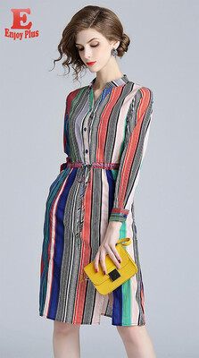 M L XL XXL elegant new autumn 2018 women midi dress long sleeve striped slim straight with belt office lady
M L XL XXL elegant new autumn 2018 women midi dress long sleeve striped slim straight with belt office lady