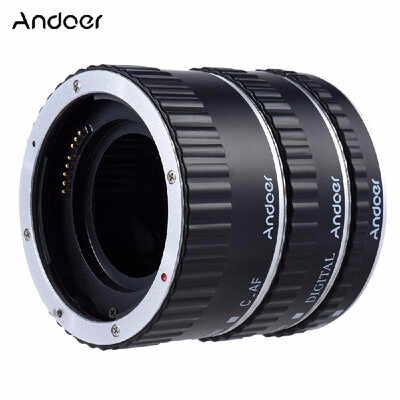 Andoer Colorful Metal TTL Auto Focus AF Macro Extension Tube Ring for Canon EOS EF EF- 60D 7D 5D II 550D
Andoer Colorful Metal TTL Auto Focus AF Macro Extension Tube Ring for Canon EOS EF EF- 60D 7D 5D II 550D