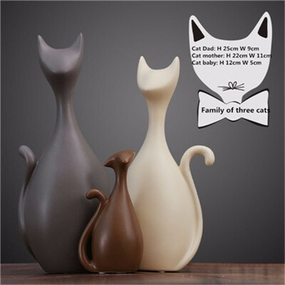Nordic deer family cat home ceramic crafts ornaments creative home TV cabinet home accessories decoration
Nordic deer family cat home ceramic crafts ornaments creative home TV cabinet home accessories decoration