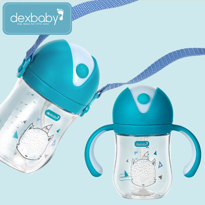 Dexbaby American childrens cup water bottle drinking cup baby learning cup leak-proof anti-fall handle straw cup with gravity ball handle strap can be replaced fox forest 260ml
Dexbaby American childrens cup water bottle drinking cup baby learning cup leak-proof anti-fall handle straw cup with gravity ball handle strap can be replaced fox forest 260ml