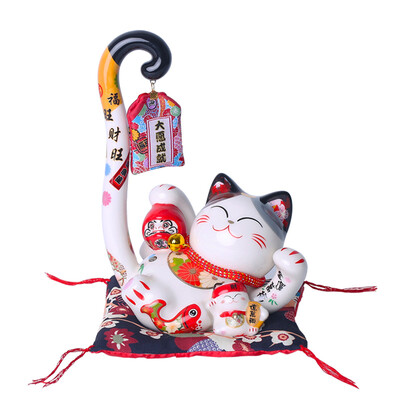 Fuyuan cat wealthy&more lucky cats Mid-Autumn Festival gift shop opening gift home piggy bank housewarming gifts living room TV cabinet decoration FY86837
Fuyuan cat wealthy&more lucky cats Mid-Autumn Festival gift shop opening gift home piggy bank housewarming gifts living room TV cabinet decoration FY86837