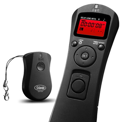 Sidande RST-7204 Nikon Wireless Timing Shutter D300 D300S D700 D800 D800E SLR Camera B Door Delay Remote
Sidande RST-7204 Nikon Wireless Timing Shutter D300 D300S D700 D800 D800E SLR Camera B Door Delay Remote