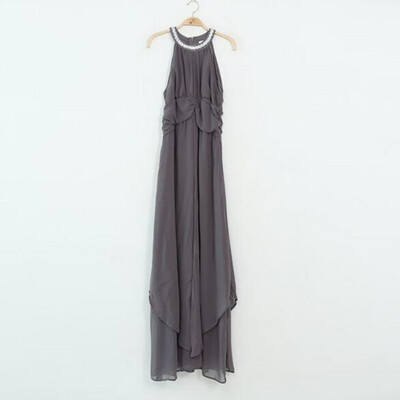 Lovaru ™Summer Style Women Elegant Sexy Black Maxi Dress Sleeveless round collar Off the Shoulder splice Floor-Length Dress
Lovaru ™Summer Style Women Elegant Sexy Black Maxi Dress Sleeveless round collar Off the Shoulder splice Floor-Length Dress