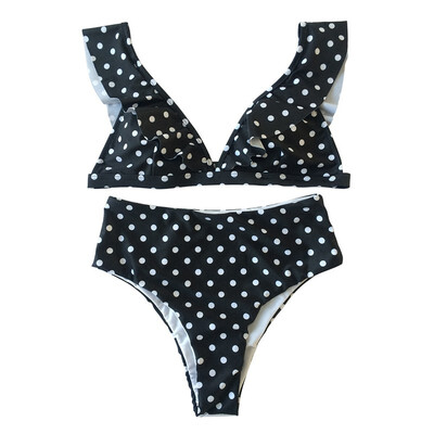 Summer 2018 Swimwear Bathing Bikini Set Wave Point Lotus Leaf Decoration Bandage Bra Push-up Suit Women Sexy Wave Point Swimsuit
Summer 2018 Swimwear Bathing Bikini Set Wave Point Lotus Leaf Decoration Bandage Bra Push-up Suit Women Sexy Wave Point Swimsuit