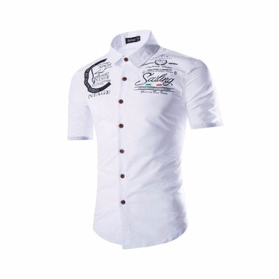 New Shirt Mens MenS Fashion Color Printing Shirt Short-Sleeve Shirt Men Slim Men Shirt
New Shirt Mens MenS Fashion Color Printing Shirt Short-Sleeve Shirt Men Slim Men Shirt