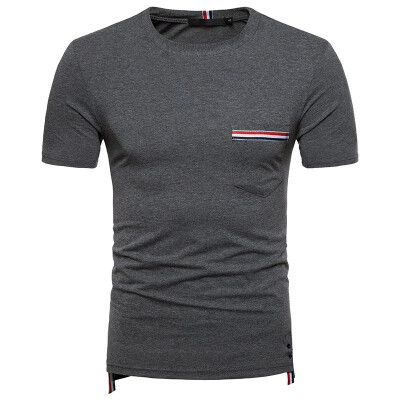 JCCHENFS 2018 Fashion Ribbon Stripe Patchwork T-Shirts Summer Short Sleeve Brand Mens T-Shirt High Quality Cotton Casual T Shirt
JCCHENFS 2018 Fashion Ribbon Stripe Patchwork T-Shirts Summer Short Sleeve Brand Mens T-Shirt High Quality Cotton Casual T Shirt