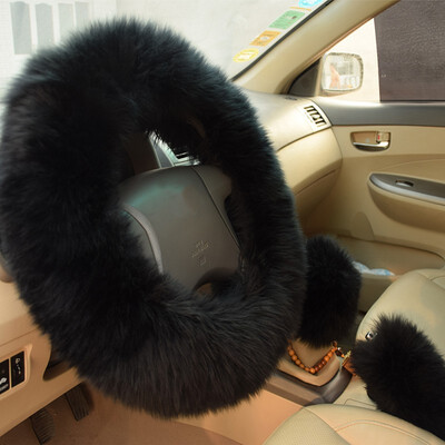 Winter Warm Wool Handbrake Cover Gear Shift Cover Steering Wheel Cover 38cm diameter 1 Set 3 Pcs
Winter Warm Wool Handbrake Cover Gear Shift Cover Steering Wheel Cover 38cm diameter 1 Set 3 Pcs