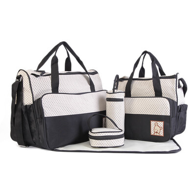 Mummy Multifunction Stroller Bag 5pcsset 413318cm Nursing Bottle Handbag Baby Diaper Bag Bebek Bakim Cantasi Nappy Tote
Mummy Multifunction Stroller Bag 5pcsset 413318cm Nursing Bottle Handbag Baby Diaper Bag Bebek Bakim Cantasi Nappy Tote