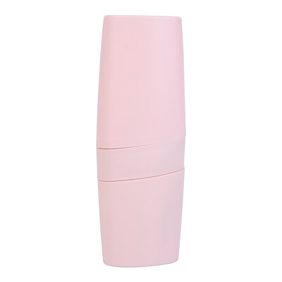 Nolan Sendi Portable Toothbrush Cup Toothbrush Box Dental Tube Travel Washing Toothbrush Storage Box Brushing Cup Creative Simple Three-in-One NL8112 Pink
Nolan Sendi Portable Toothbrush Cup Toothbrush Box Dental Tube Travel Washing Toothbrush Storage Box Brushing Cup Creative Simple Three-in-One NL8112 Pink