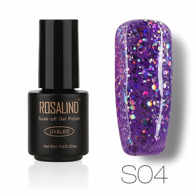 ROSALIND Gel 1S Black Bottle 7ML Star&Moon glitter S01-12 UV LED Soak-Off Gel Nail Polish Nail Art Semi Permanent Gel Varnish
ROSALIND Gel 1S Black Bottle 7ML Star&Moon glitter S01-12 UV LED Soak-Off Gel Nail Polish Nail Art Semi Permanent Gel Varnish