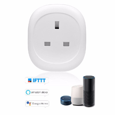 Wifi Smart Socket with Energy Monitoring Function Big OnOff Switch Button Smart Alexa Outlet Support APP Remote Control Timing Fu
Wifi Smart Socket with Energy Monitoring Function Big OnOff Switch Button Smart Alexa Outlet Support APP Remote Control Timing Fu