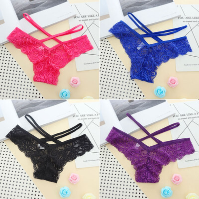Hot Fashion Women Sexy Lace Transparent Low Waist Hollow Underwear Girl Thongs Lady Briefs
Hot Fashion Women Sexy Lace Transparent Low Waist Hollow Underwear Girl Thongs Lady Briefs