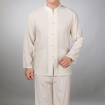 Middle aged&old mens Tang suit long sleeved suit spring&autumn old man Chinese father Chinese tunic suit Chinese styl
Middle aged&old mens Tang suit long sleeved suit spring&autumn old man Chinese father Chinese tunic suit Chinese styl