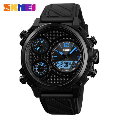 SKMEI 1359 For men fashion watch 5 Alarm time Chrono EL light Wrist watch life Waterproof week Date Bracelet
SKMEI 1359 For men fashion watch 5 Alarm time Chrono EL light Wrist watch life Waterproof week Date Bracelet