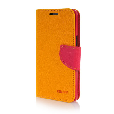 

MOONCASE Cross pattern Leather Wallet Flip Card Slot Pouch Stand Shell Back ЧЕХОЛ ДЛЯ Samsung Galaxy A5 Yellow