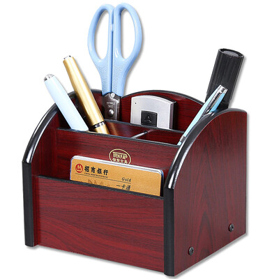 TRNFA TN-704 pen holder wooden storage box office desk finishing seat lockers cosmetics remote control supplies storage rack
TRNFA TN-704 pen holder wooden storage box office desk finishing seat lockers cosmetics remote control supplies storage rack