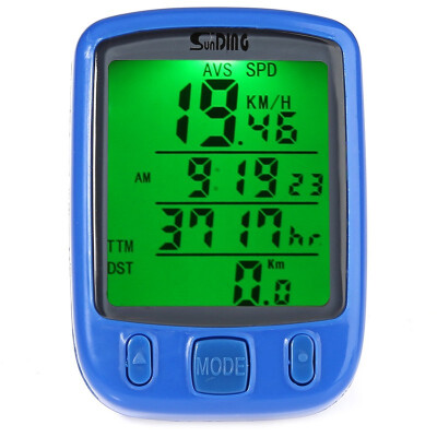 SunDing SD - 563B Leisure Bicycle Computer Water Resistant Cycling Odometer Speedometer with Green Backlight
SunDing SD - 563B Leisure Bicycle Computer Water Resistant Cycling Odometer Speedometer with Green Backlight