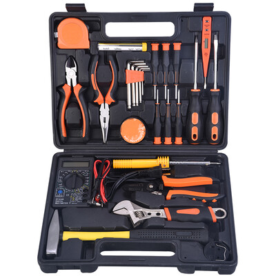Top 26 26 Telecommunications Tool Set Multi-function Electrician Tool Set Telecommunications Toolbox Household Manual Electronic Repair Tool Combination TU5126
Top 26 26 Telecommunications Tool Set Multi-function Electrician Tool Set Telecommunications Toolbox Household Manual Electronic Repair Tool Combination TU5126
