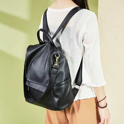 Montblanc MANTOBRUCE backpack female trend female bag Korean fashion multi-function travel backpack leisure college wind bag MW6182051 black
Montblanc MANTOBRUCE backpack female trend female bag Korean fashion multi-function travel backpack leisure college wind bag MW6182051 black