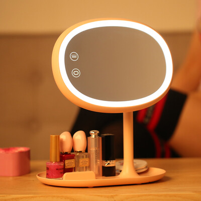 Newman Newsmy table lamp makeup mirror table lamp with light storage LED beauty mirror night light gift gift creative custom holiday decoration birthday gift for girlfriend LS-8918 pink
Newman Newsmy table lamp makeup mirror table lamp with light storage LED beauty mirror night light gift gift creative custom holiday decoration birthday gift for girlfriend LS-8918 pink