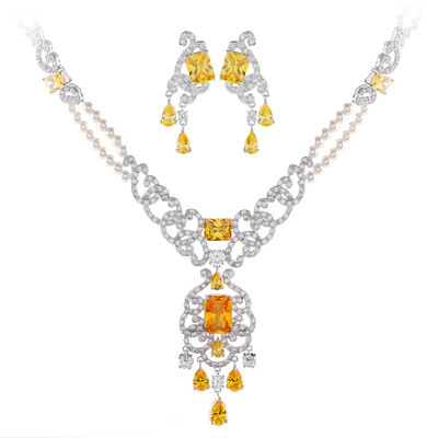 Aiyaya Fashion Jewelry Heart High Quality Crystal Human Waterdrop Cushion-cut Ball Earrings And Necklace For Weddings
Aiyaya Fashion Jewelry Heart High Quality Crystal Human Waterdrop Cushion-cut Ball Earrings And Necklace For Weddings