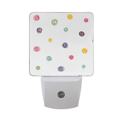 ALAZA LED Night Light With Smart Dusk To Dawn SensorPolka Dots Blue Background Plug In Night Light
ALAZA LED Night Light With Smart Dusk To Dawn SensorPolka Dots Blue Background Plug In Night Light