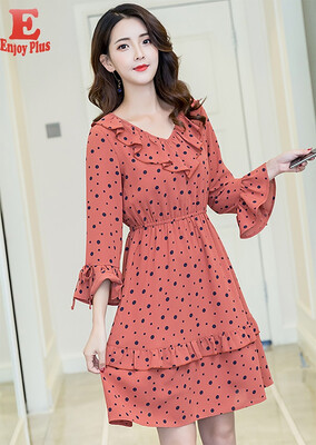 L XL XXL 3XL 4XL 5XL plus size elegant new autumn 2018 women dress long sleeve big size V neck red polka dot office lady midi
L XL XXL 3XL 4XL 5XL plus size elegant new autumn 2018 women dress long sleeve big size V neck red polka dot office lady midi