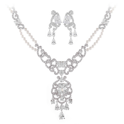 Aiyaya Fashion Jewelry Heart High Quality Crystal Human Waterdrop Cushion-cut Ball Earrings And Necklace For Weddings
Aiyaya Fashion Jewelry Heart High Quality Crystal Human Waterdrop Cushion-cut Ball Earrings And Necklace For Weddings