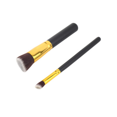 Cosmetic Brush Face Blusher Powder Foundation Angled Flat Top Wood+Aluminum Black&gold
Cosmetic Brush Face Blusher Powder Foundation Angled Flat Top Wood+Aluminum Black&gold
