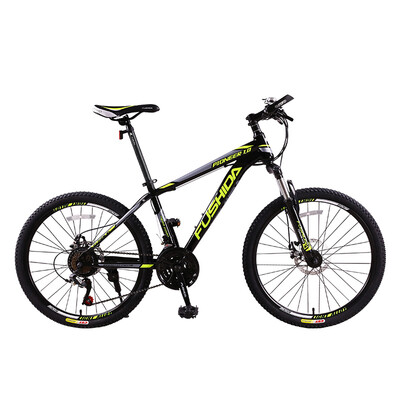 Bond Fujita BATTLE 26 inch high carbon steel frame 21 speed front&rear double disc brakes front fork mountain bike pioneer 10 high light black
Bond Fujita BATTLE 26 inch high carbon steel frame 21 speed front&rear double disc brakes front fork mountain bike pioneer 10 high light black