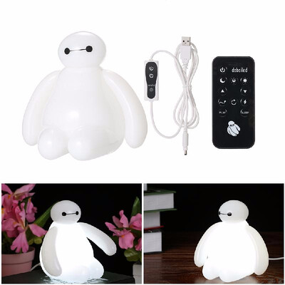Catroon Big Hero Baymax Design LED Night Light Lamp with Remote Control USB Charging Port SMD2835 for Living Room Dining Hall Bedr
Catroon Big Hero Baymax Design LED Night Light Lamp with Remote Control USB Charging Port SMD2835 for Living Room Dining Hall Bedr