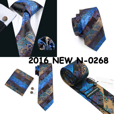 2016 New Style Vogue Men Silk Tie Handkerchief Cufflinks Set High Quality Necktie 2016 New Year Promotion
2016 New Style Vogue Men Silk Tie Handkerchief Cufflinks Set High Quality Necktie 2016 New Year Promotion