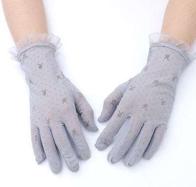 Summer lace slim short sunscreen sports gloves female all refers to anti UV outdoor driving gloves
Summer lace slim short sunscreen sports gloves female all refers to anti UV outdoor driving gloves
