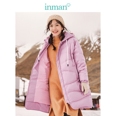 INMAN 2018 winter new hooded warm&windproof wild long down jacket female 1883121463 pink purple
INMAN 2018 winter new hooded warm&windproof wild long down jacket female 1883121463 pink purple