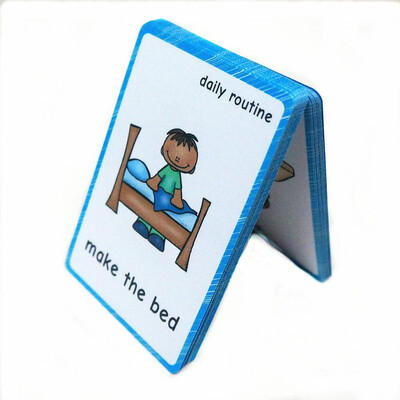46 Daily Routine Flash Cards-English word learning card&pocket size flash card for Preschool children-English Vocabulary Cards
46 Daily Routine Flash Cards-English word learning card&pocket size flash card for Preschool children-English Vocabulary Cards